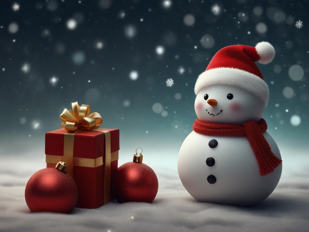 Cute Christmas Wallpaper photo